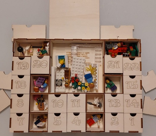 Calendario dell'Avvento in legno - ver. Scatola numerata - Image 13