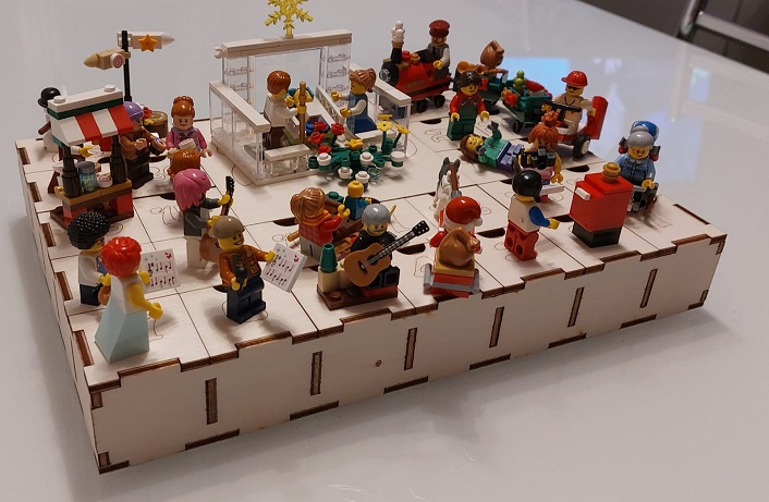 Calendario dell'Avvento in legno - ver. Scatola numerata - Image 16