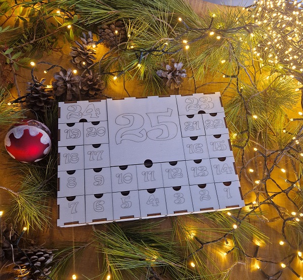 Calendario dell'Avvento in legno - ver. Scatola numerata - Image 10