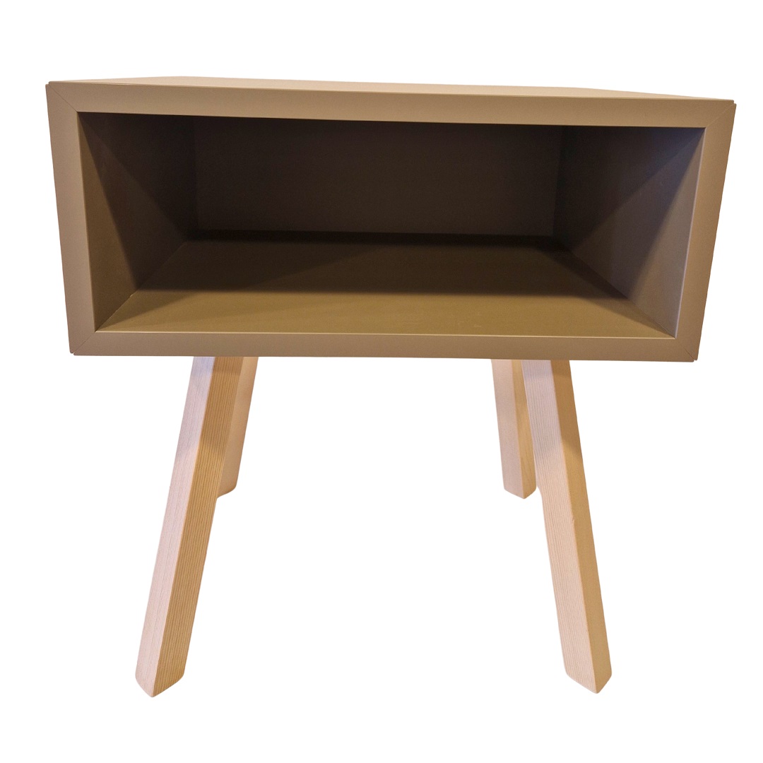 Comodino TORTORA Gambe in Betulla – senza cassetto - Image 3